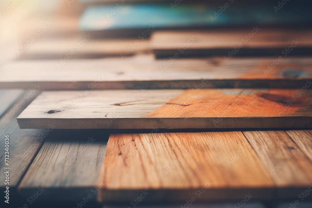 stacked wooden planks with rustic texture stacked wooden planks with rustic texture