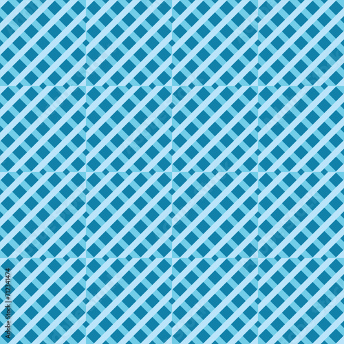 Web Retro bright beautiful simple shapes blue squares pattern illustration background design.