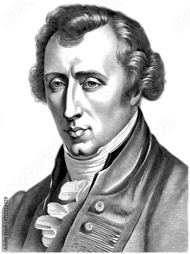 Portrait Frederic Chopin, generative AI	