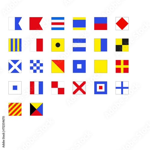 Toutes les lettres du Code maritime international