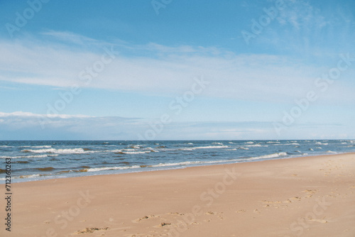 Beach in Latvia