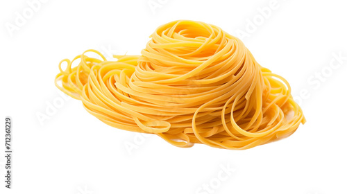 Italian Delicious Spaghetti Isolated on a transparent background