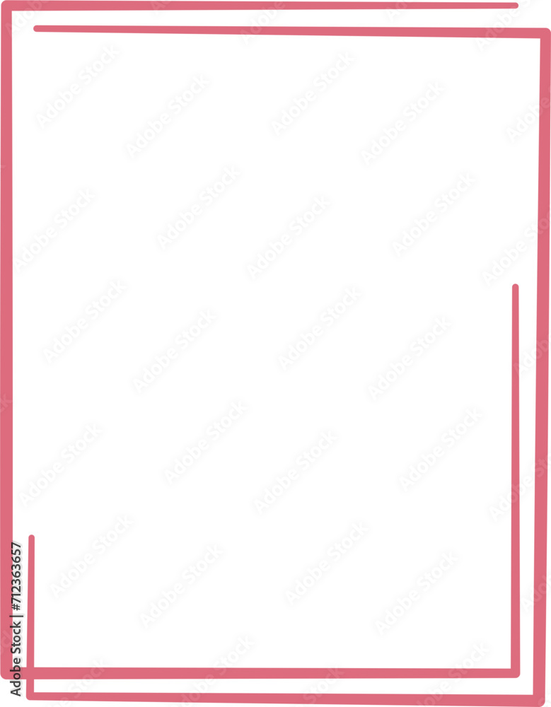 Obraz premium Aesthetic square wreath