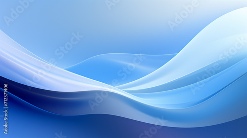Blue wave water background , Generate ai