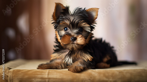 Yorkshire terrier puppy photo