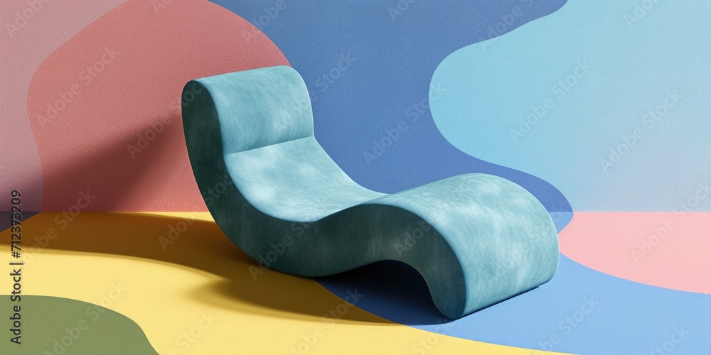 Obraz premium modern armchair