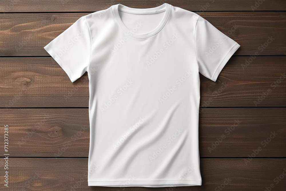 Woman in White Tshirt Mockup created with Generative AI Woman in White Tshirt Mockup created with Generative AI