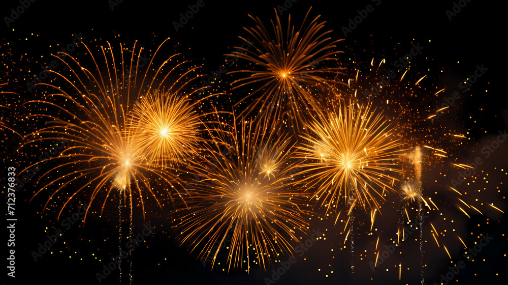 Fireworks background for celebration, holiday celebration concept Fireworks background for celebration, holiday celebration concept