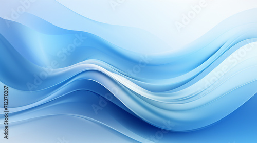 abstract wavy colorful and blue wave background , Generate AI © VinaAmeliaGRPHIC