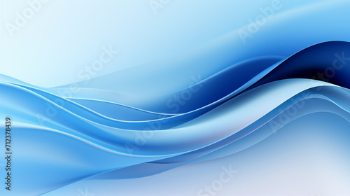 abstract wavy colorful and blue wave background , Generate AI