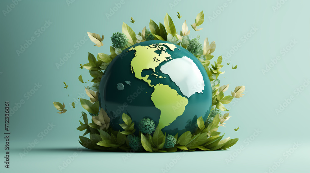 World environment day concept ecology protection environment, environmental protection background