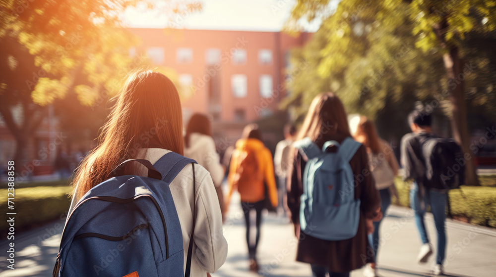 Learners Unity Picture Unity in diversity: a group of young learners walks together ...