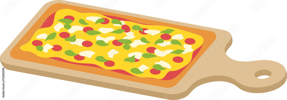 Pizza Cheese Element Illustration Pizza Cheese Element Illustration