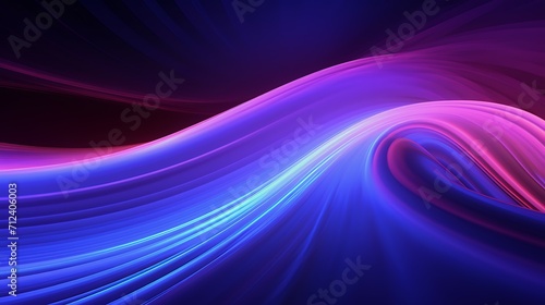 Neon Waves Background