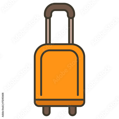 suitcase travel bag icon
