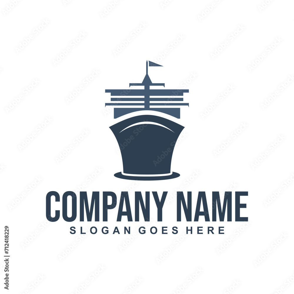 sea ship logo vector symbol sea ship logo vector symbol