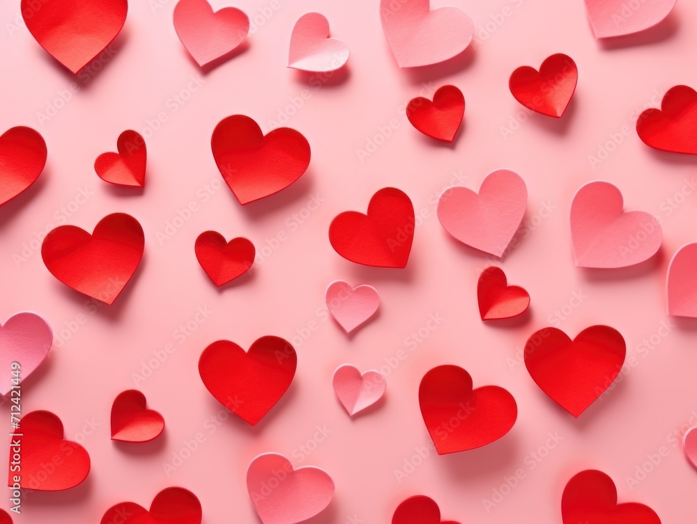 Cute Valentine's day design. Valentine's day. Romance background