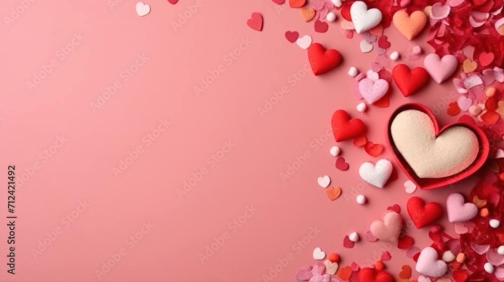 Valentine's day. Romance background Valentine's day. Romance background