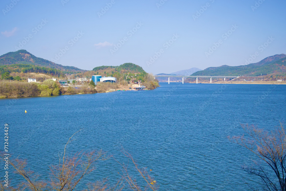 Nakdong River View from Nakdan Culture Center