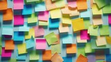 Blank Colorful Sticky Notes. Note, Paper, Color, Copy Space, Sticky Note, Notes, Memo, Rainbow, Reminder
