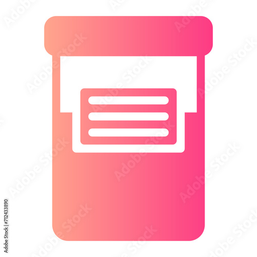 urine test gradient icon
