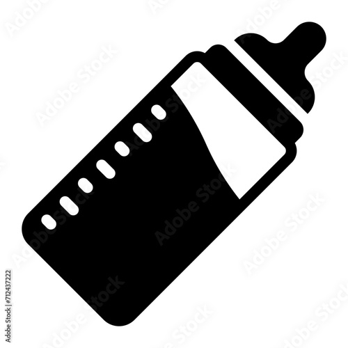 baby feeder glyph icon