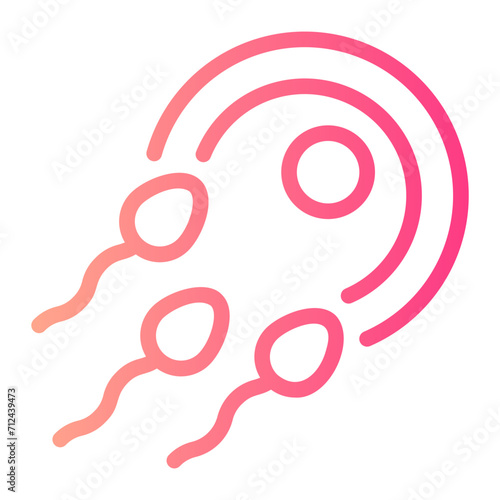fertilization gradient icon