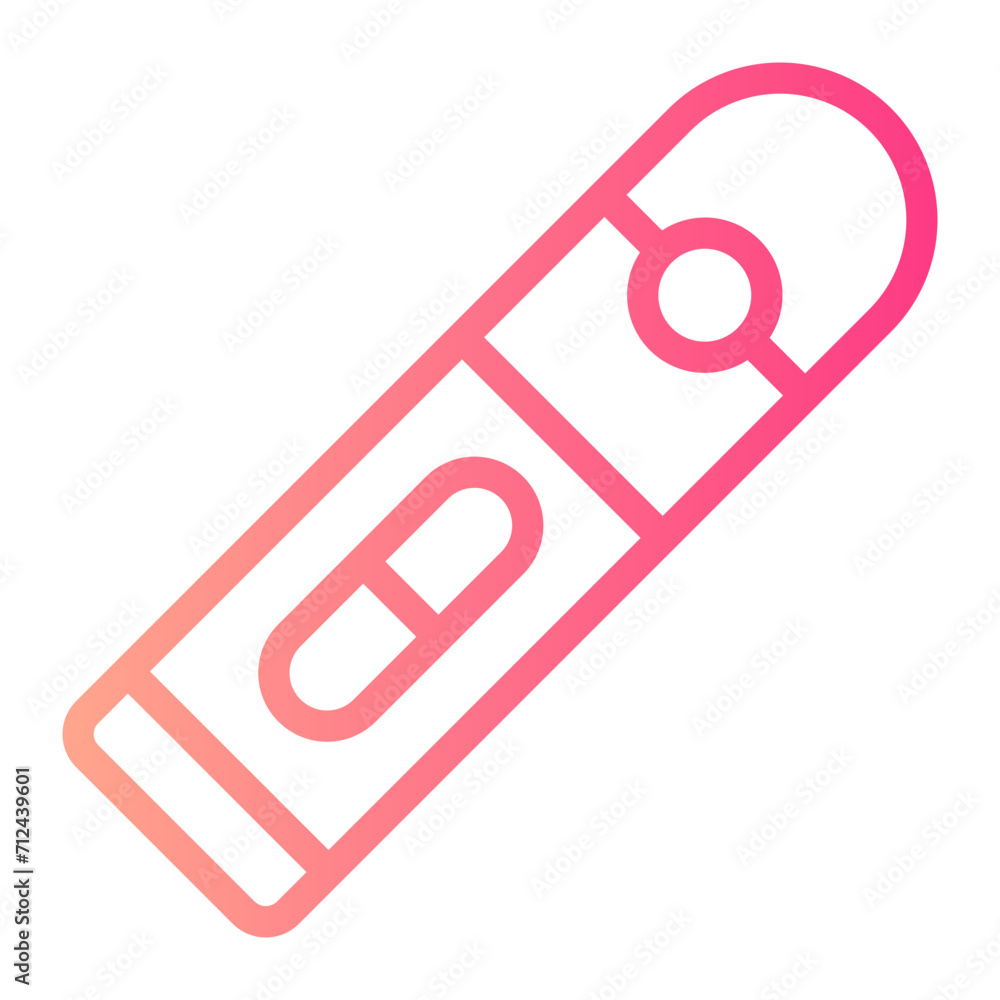 pregnancy test gradient icon