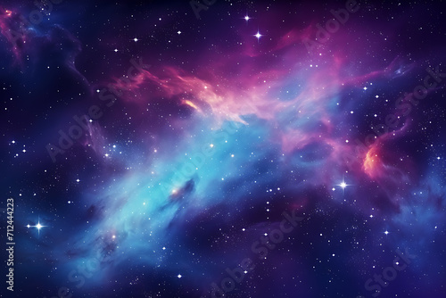 space galaxy background with stars