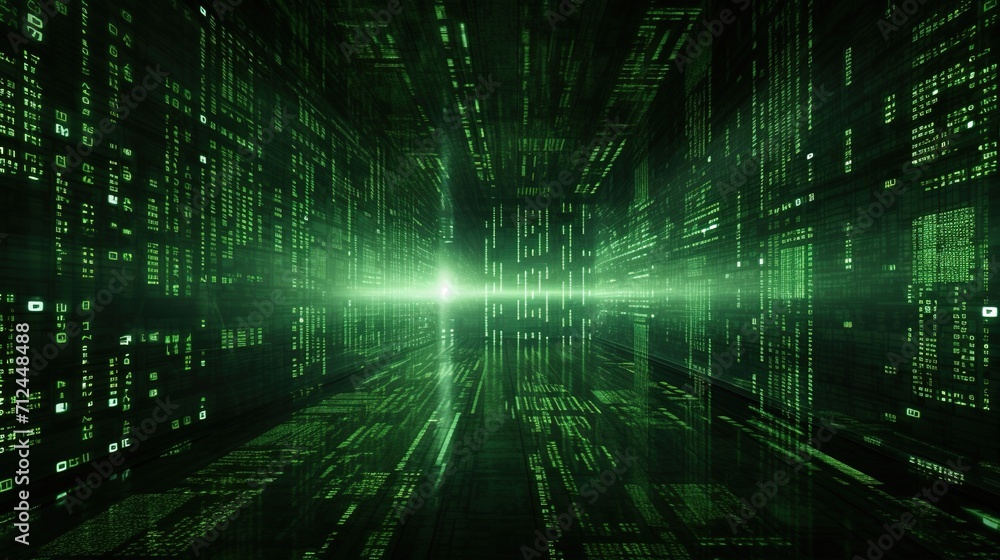 Green Digital Binary Data. Background, Code, Computer, Information, Network, Web, Coding, Futuristic
Green Digital Binary Data. Background, Code, Computer, Information, Network, Web, Coding, Futuristic