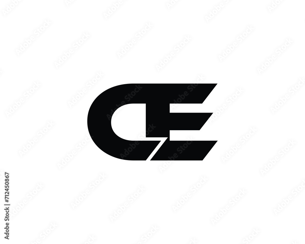 CE EC LOGO DESIGN VECTOR TEMPLATE CE EC LOGO DESIGN VECTOR TEMPLATE