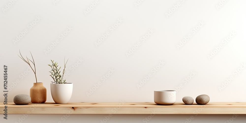 Product display or key visual design layout with wooden tabletop against white background. Product display or key visual design layout with wooden tabletop against white background.
