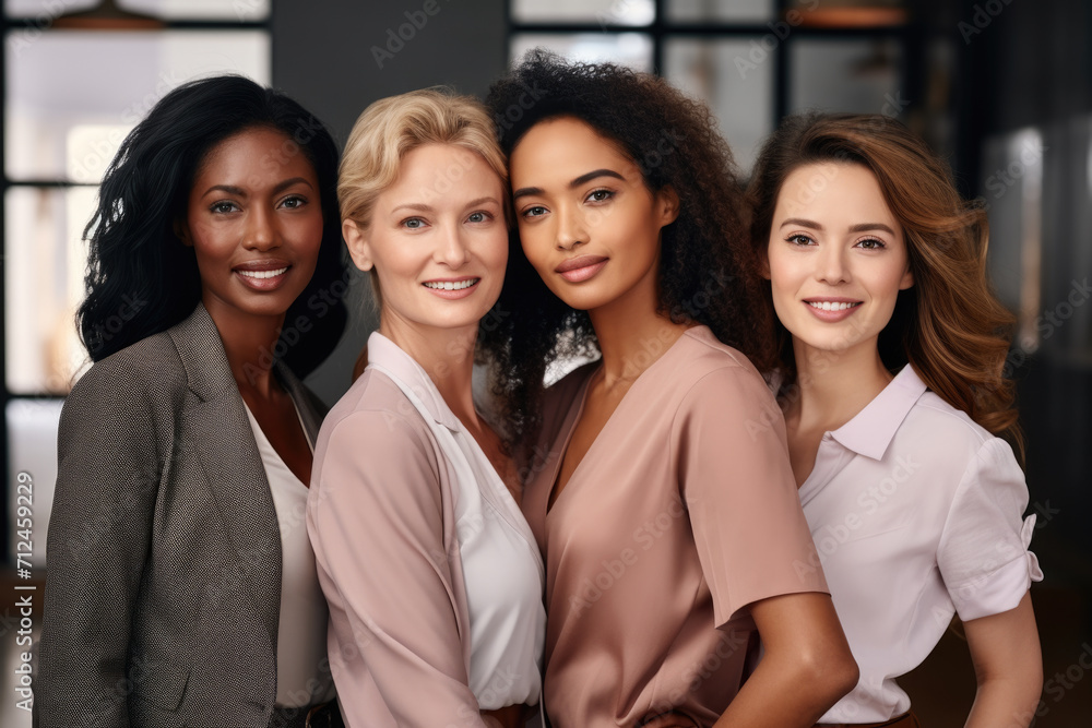 Women Standing Together Women Standing Together
