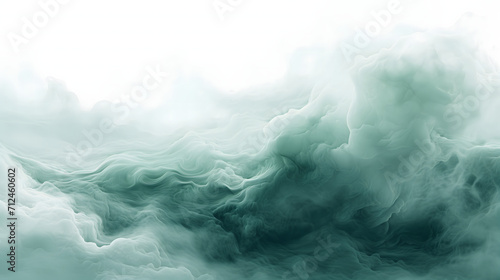 abstract background with blue ink in water, computer generated illustration, 3d render .Generative AI