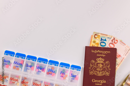 Quality, expensive treatment is available in Georgia with Georgian passport, lari banknotes, as well medication pills capsules