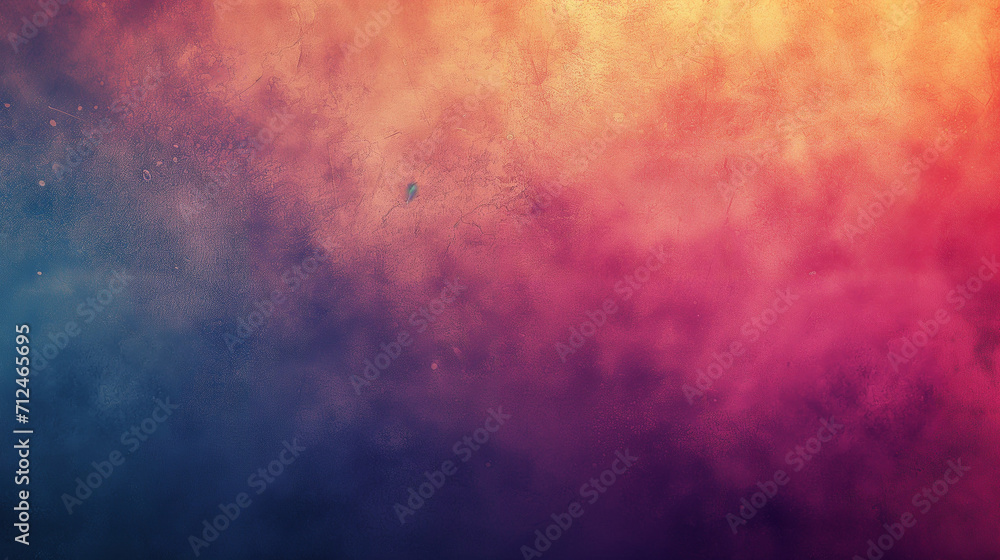 Abstract colorful background with paint, Retro gradient background with grain texture, abstract background with clouds,  retro gradient background with grain texture, Ai generated image