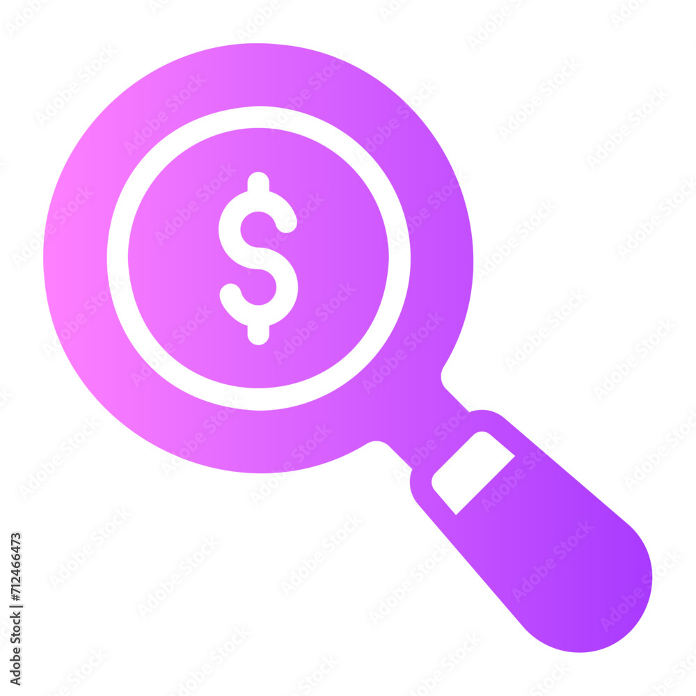 search gradient icon