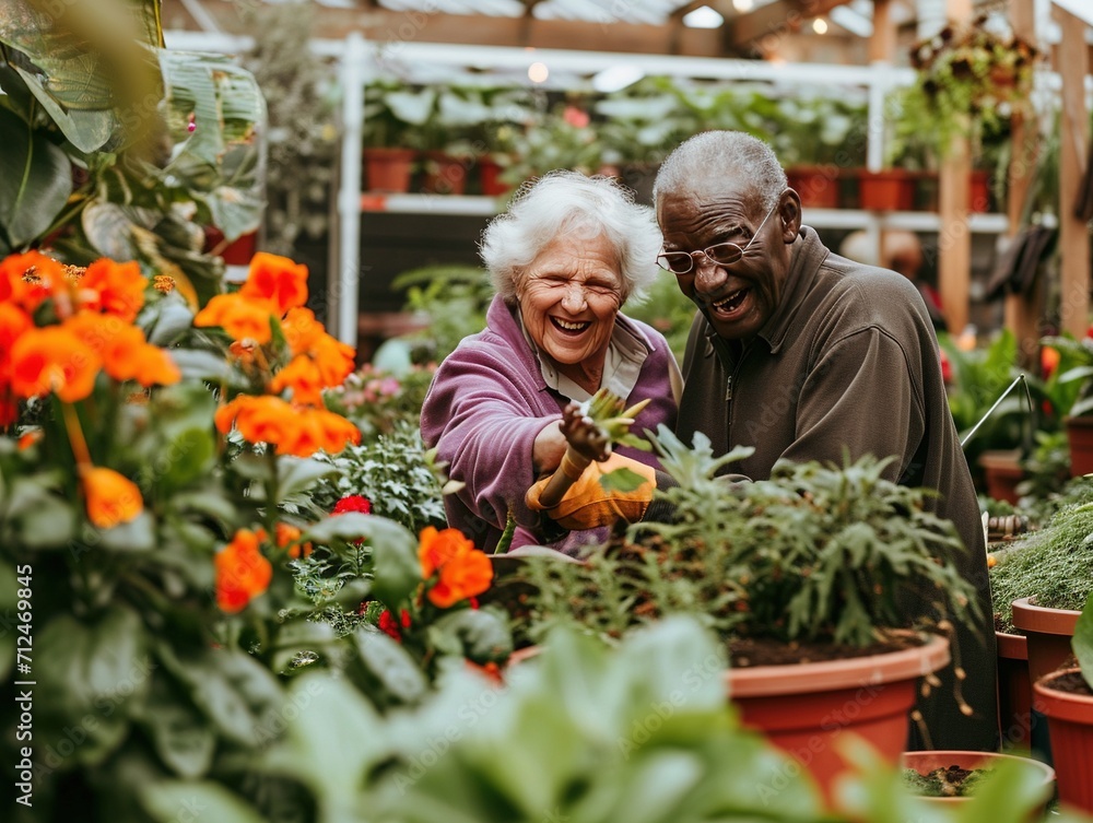Harvesting Joy: Elderly Friends and Their Garden Harvesting Joy: Elderly Friends and Their Garden