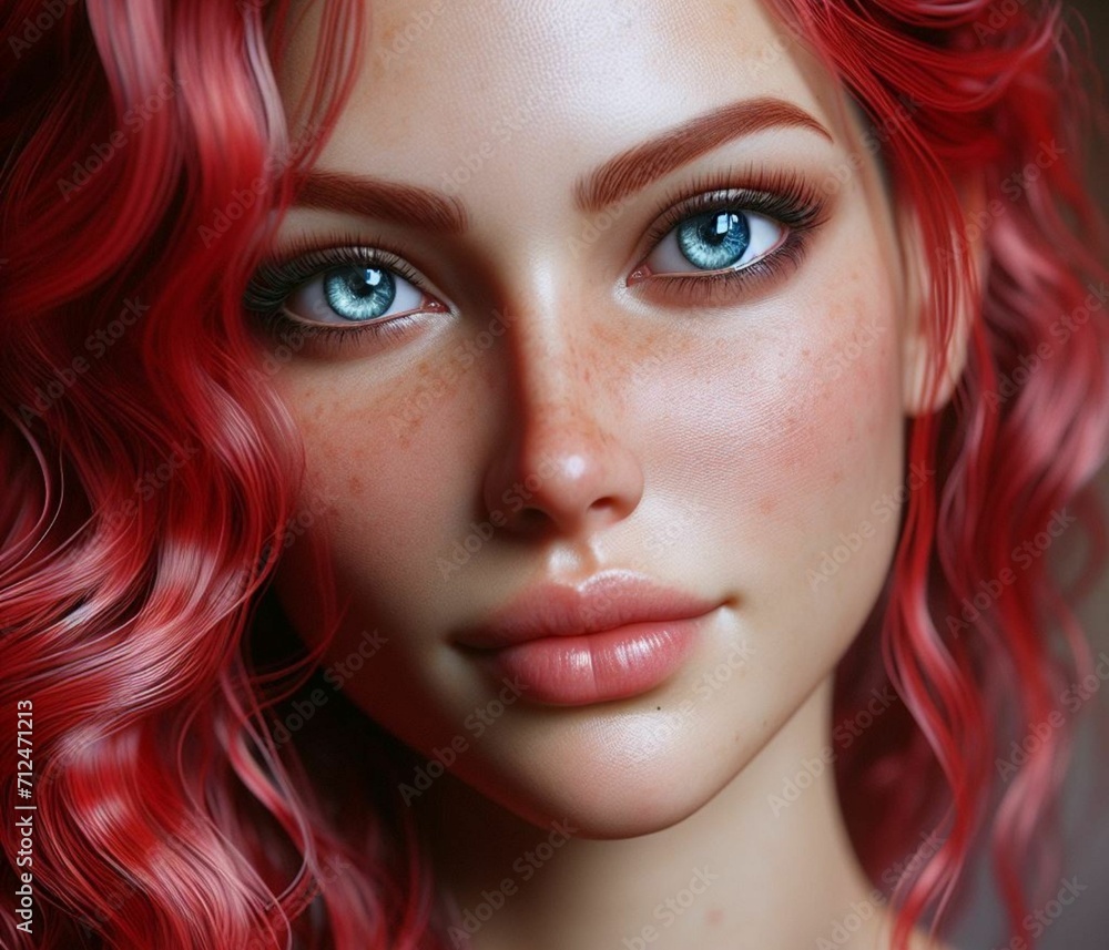 close up portrait of a woman close up portrait of a woman