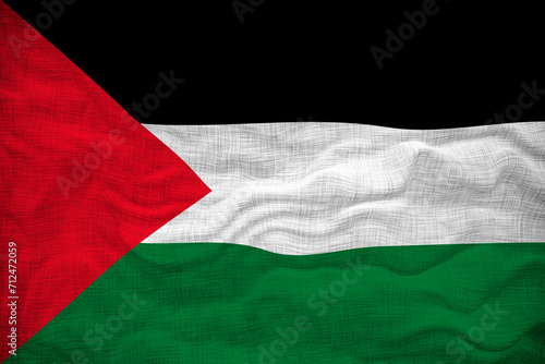 National flag of Palestine.. Background  with flag of Palestine..