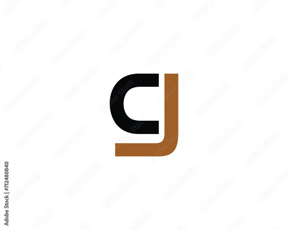 CJ LOGO DESIGN VECTOR TEMPLATE CJ LOGO DESIGN VECTOR TEMPLATE