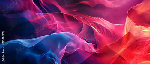 A mesmerizing explosion of vibrant fractal patterns in shades of violet and magenta, evoking a sense of otherworldly beauty and the wonders of abstract nature