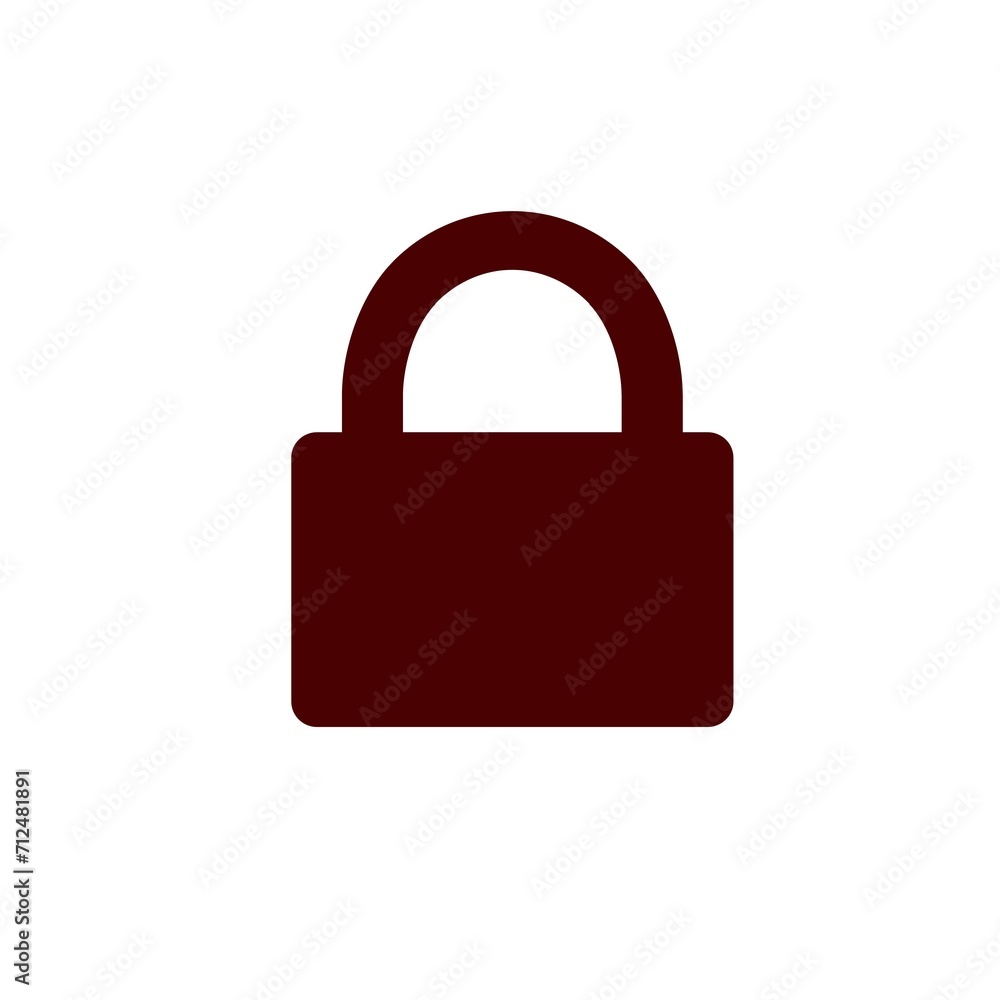 Lock isolated on white background Lock isolated on white background