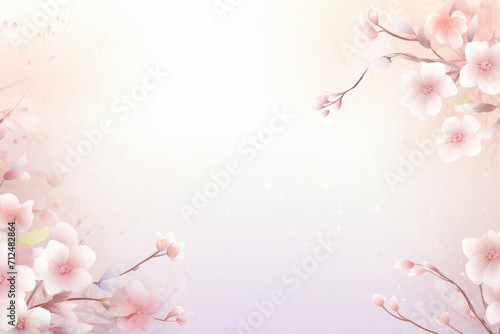 Flower wedding background , beautiful , elegent , pastels light colors. © Cheetose