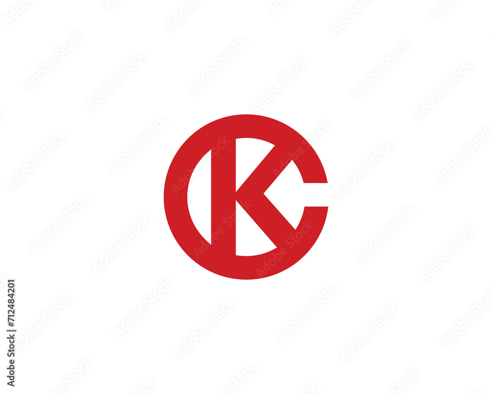CK KC LOGO DESIGN VECTOR TEMPLATE CK KC LOGO DESIGN VECTOR TEMPLATE