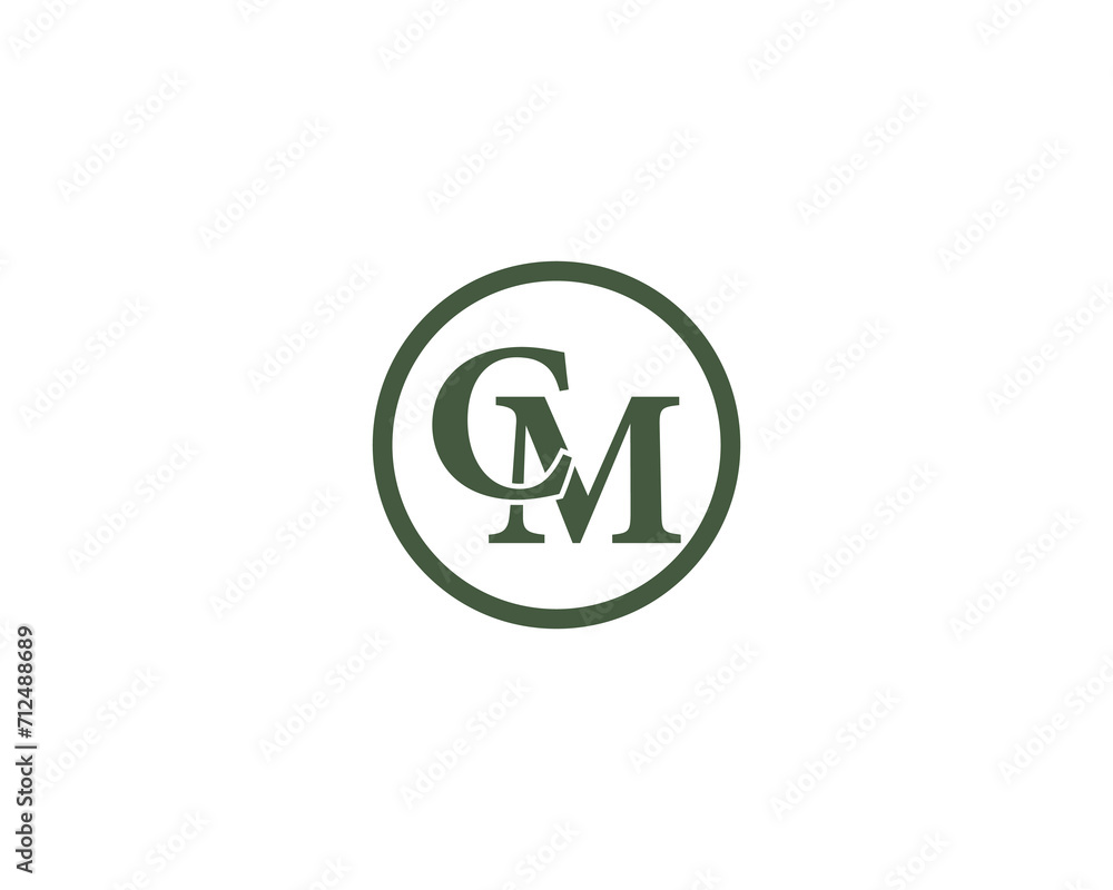 CM LOGO DESIGN VECTOR TEMPLATE CM LOGO DESIGN VECTOR TEMPLATE