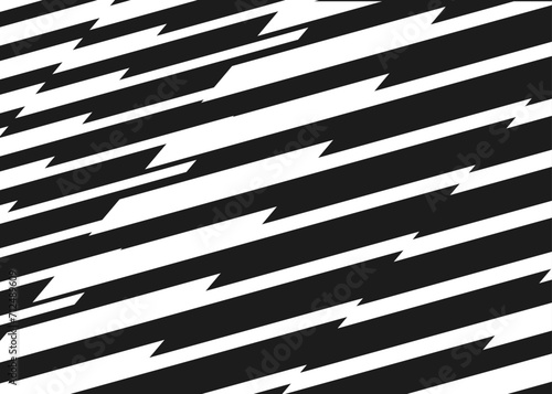 Abstract background with diagonal zigzag stripes pattern