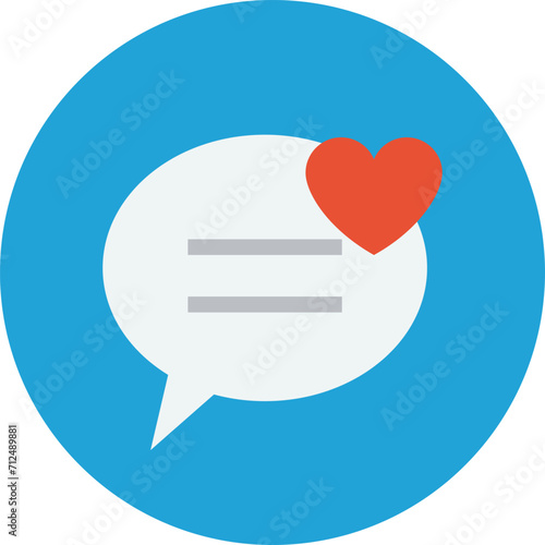 heart speech bubble. love and romance icon vector. valentine's day vector icon. heart icon transparent background. friendship, affection, appreciation, devotion, emotion symbol and icon