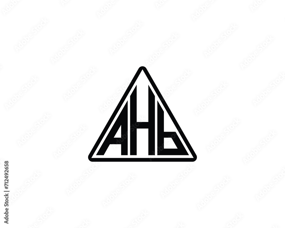 AHB LOGO DESIGN VECTOR TEMPLATE AHB LOGO DESIGN VECTOR TEMPLATE