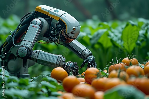 Robotic harvest Technology automates agriculture as a robot arm reaps